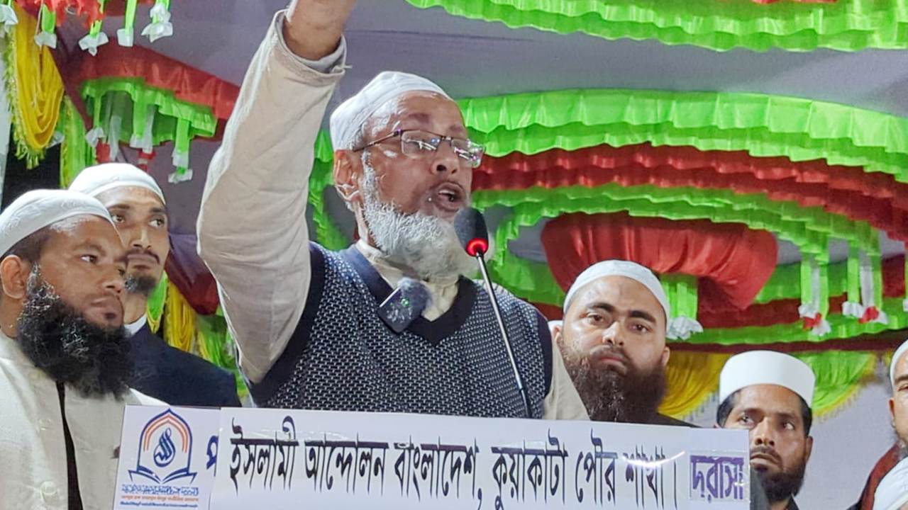 ‘নব্য চাঁদাবাজদের প্রতিহত করতে নীরবে হাত পাখায় ভোট দিন’