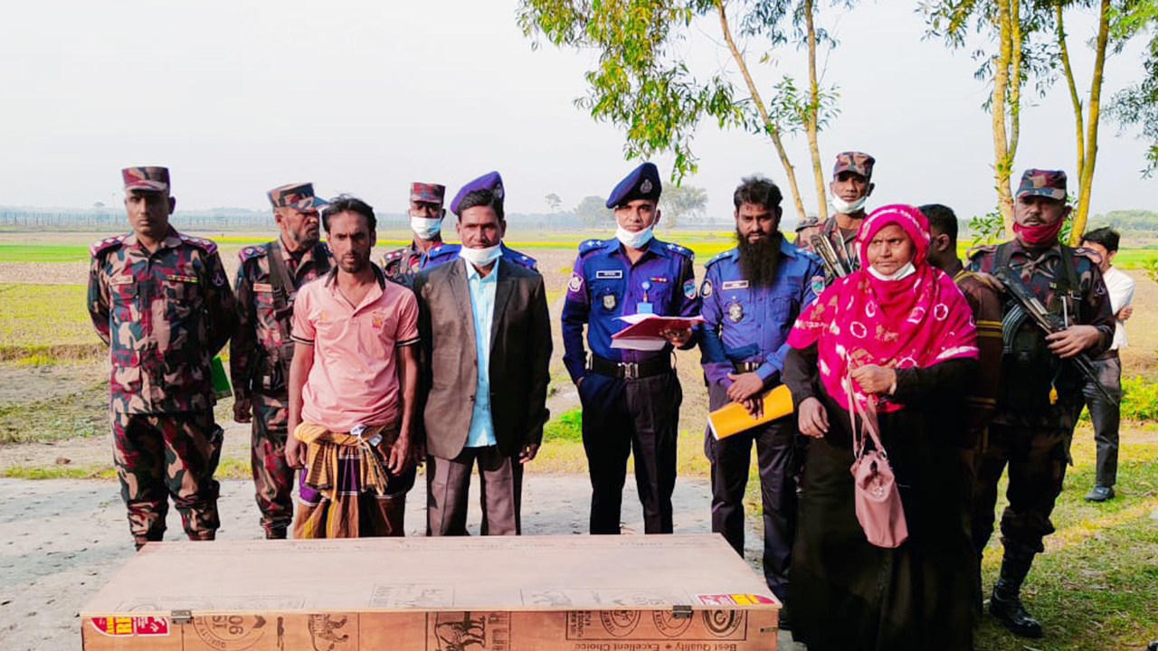সীমান্তে বিএসএফের গুলিতে নিহত বাংলাদেশির মরদেহ হস্তান্তর