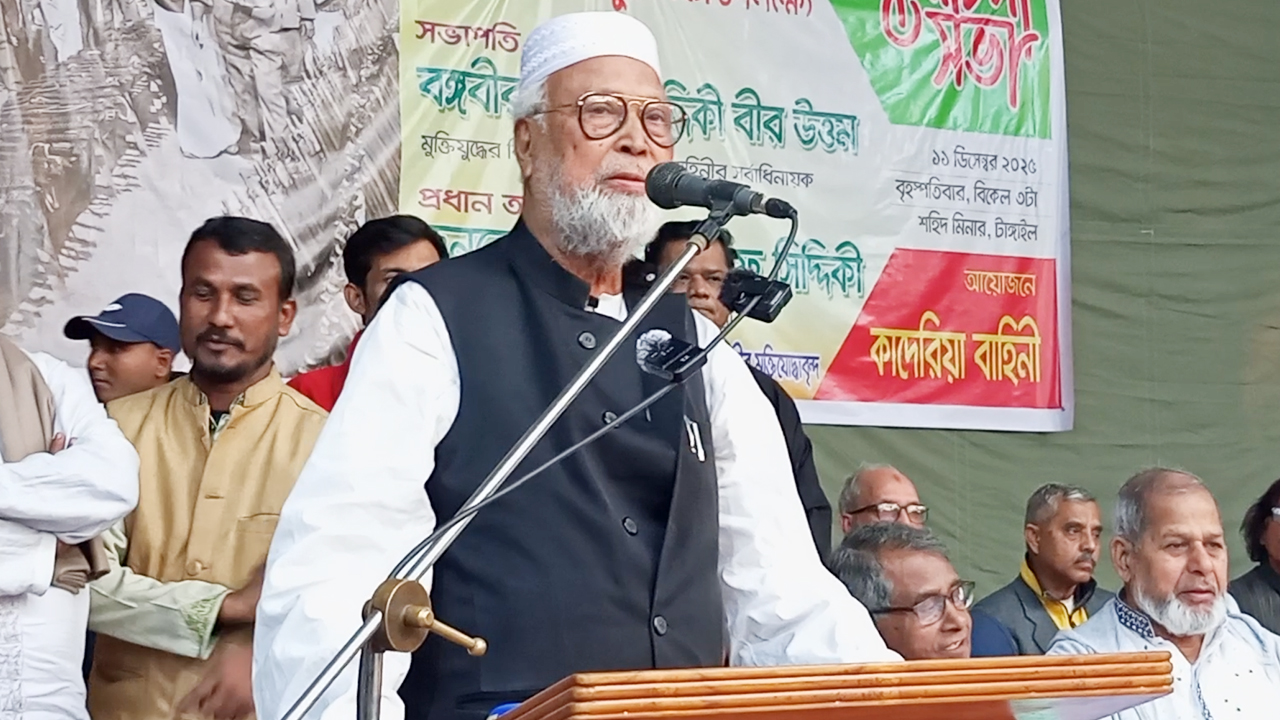 ‘শুধু বিএনপি-জামায়াত-এনসিপিকে নিয়ে নির্বাচন হলে আমরা ভোটে যাব না’