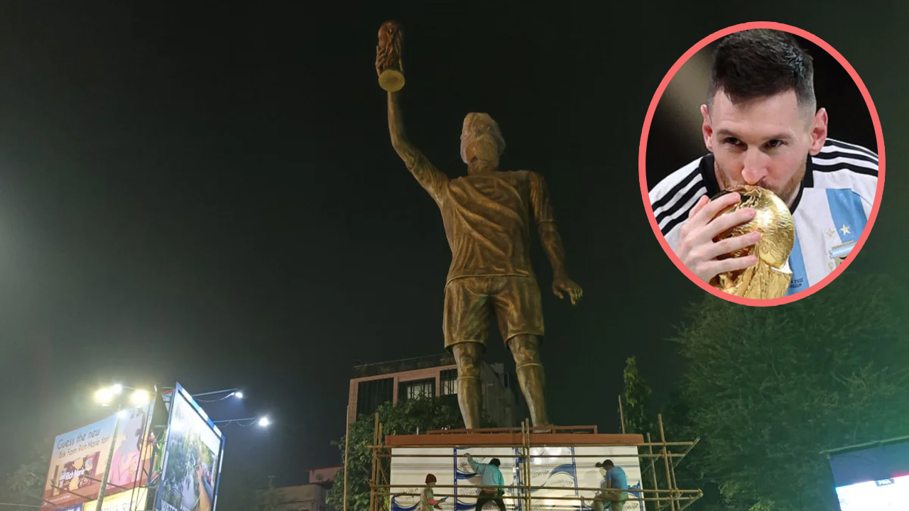 ‘সবচেয়ে উঁচু ভাস্কর্য’ উন্মোচন ছাড়াও ভারত সফরে যা করবেন মেসি