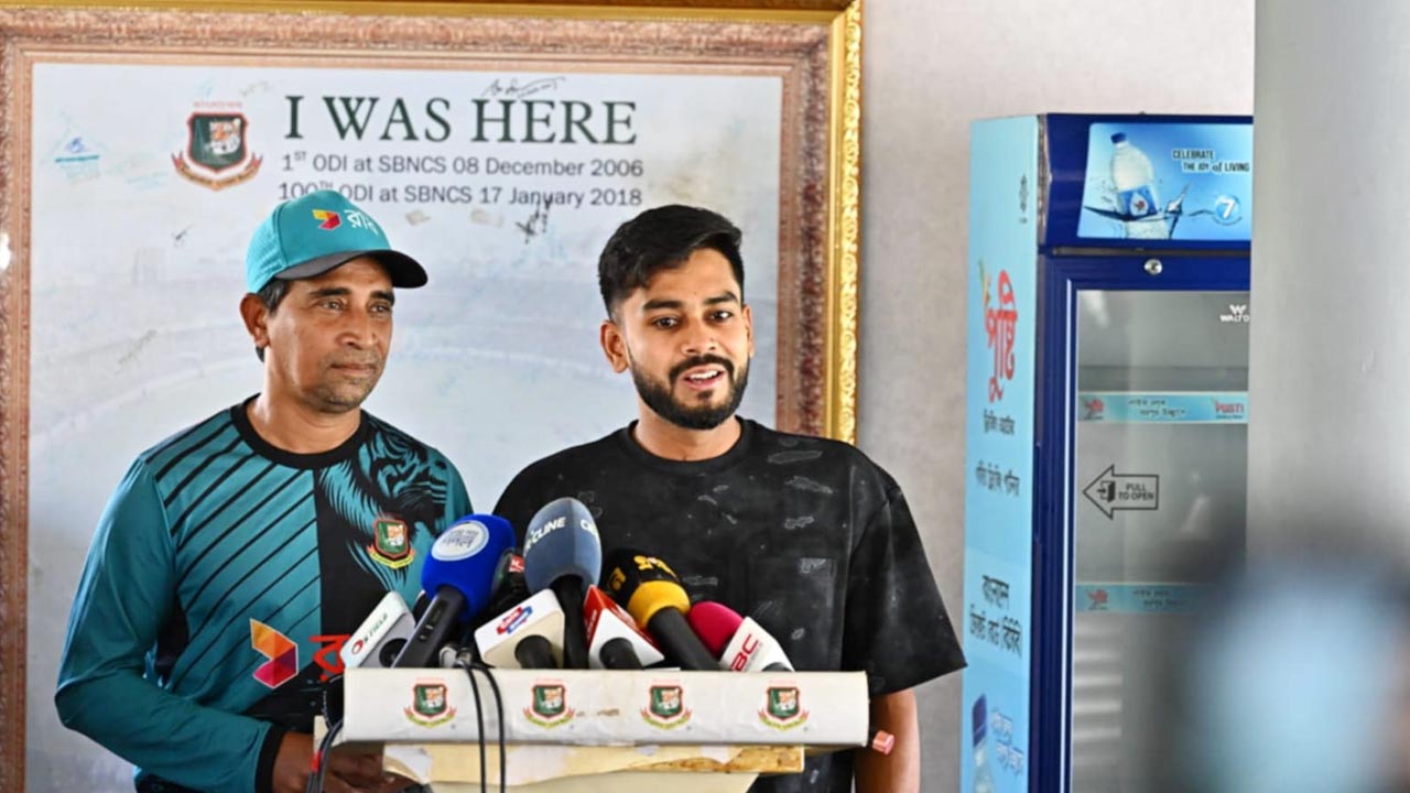 শান্তর ‘থ্রেট’, মাঠে জবাব দিতে চান মিরাজ