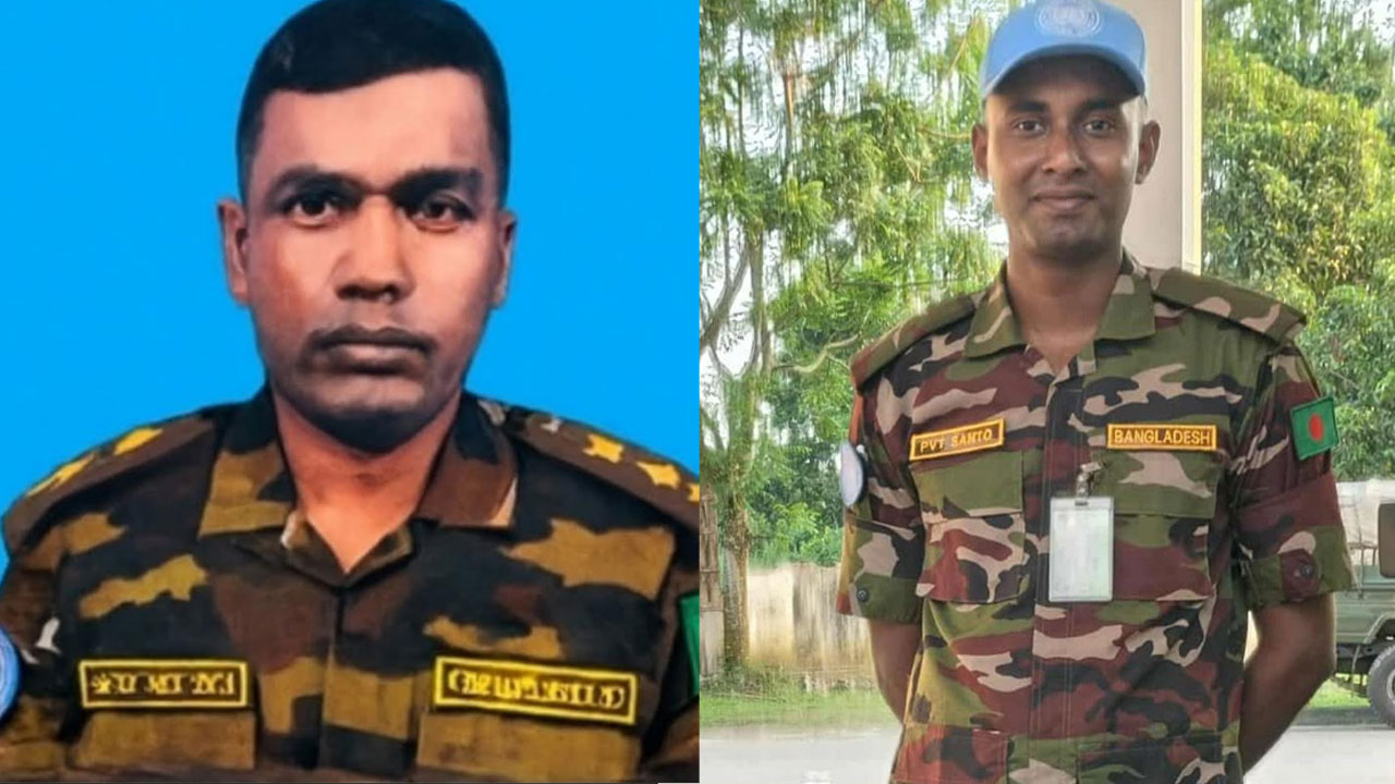 সুদানে শহীদ কুড়িগ্রামের দুই সেনাসদস্য, এলাকায় শোকের মাতম