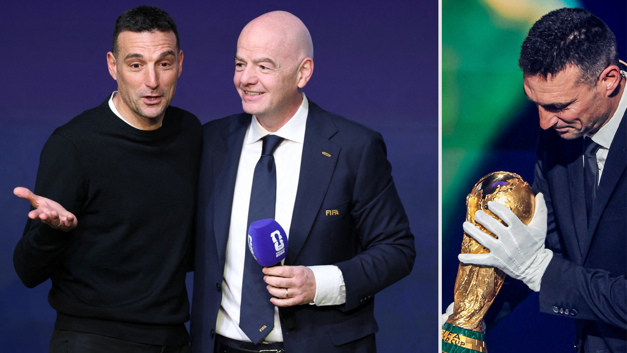 ‘অপমানে’র পর স্কালোনির কাছে ক্ষমা চাইলেন ফিফা সভাপতি