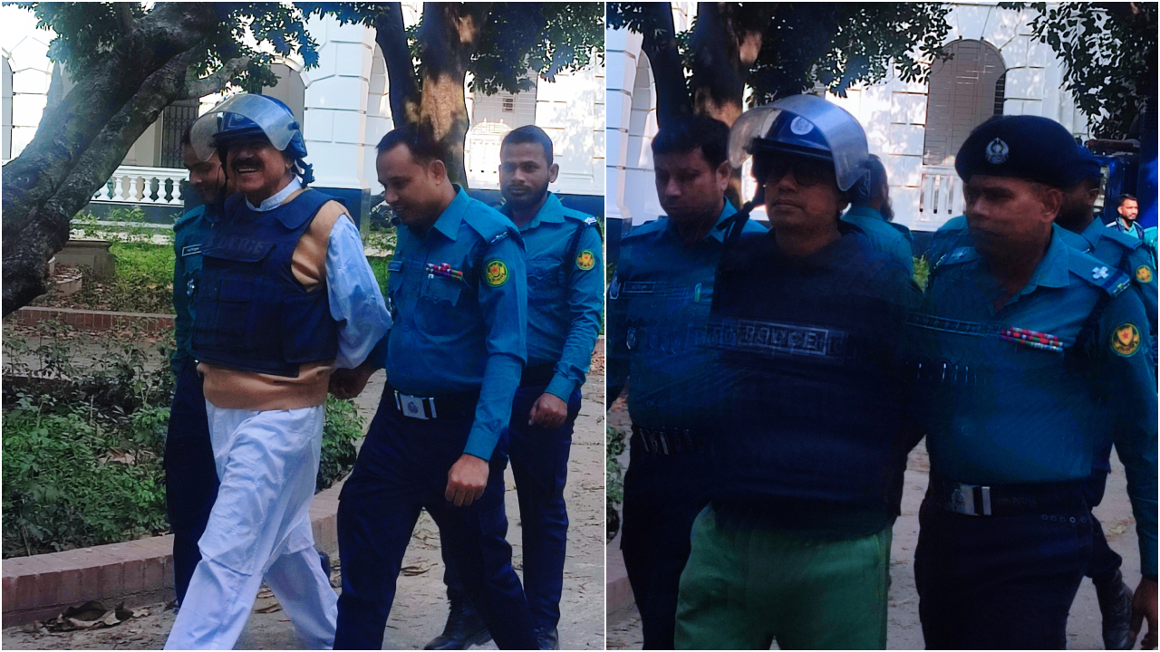 হাসিমুখে ট্রাইব্যুনালে শাজাহান খান, বিষণ্ণ পলক