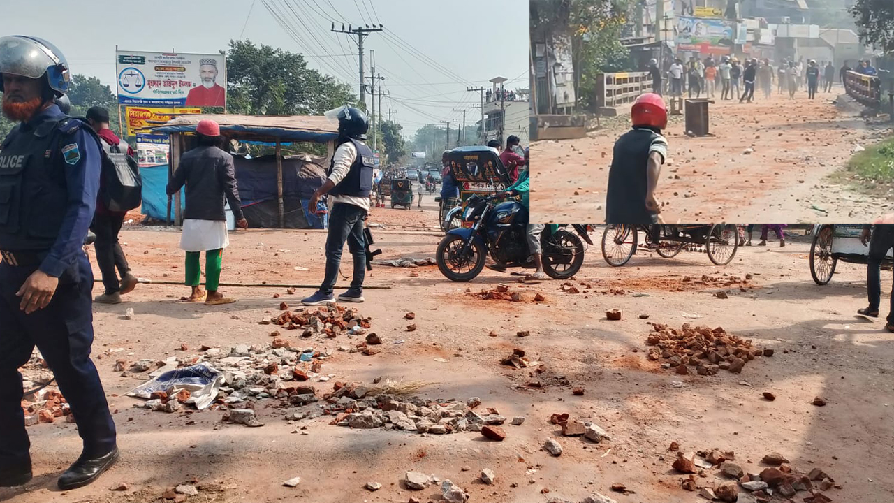সিরাজগঞ্জে দুই এলাকার দফায় দফায় সংঘর্ষ, আহত ৩০