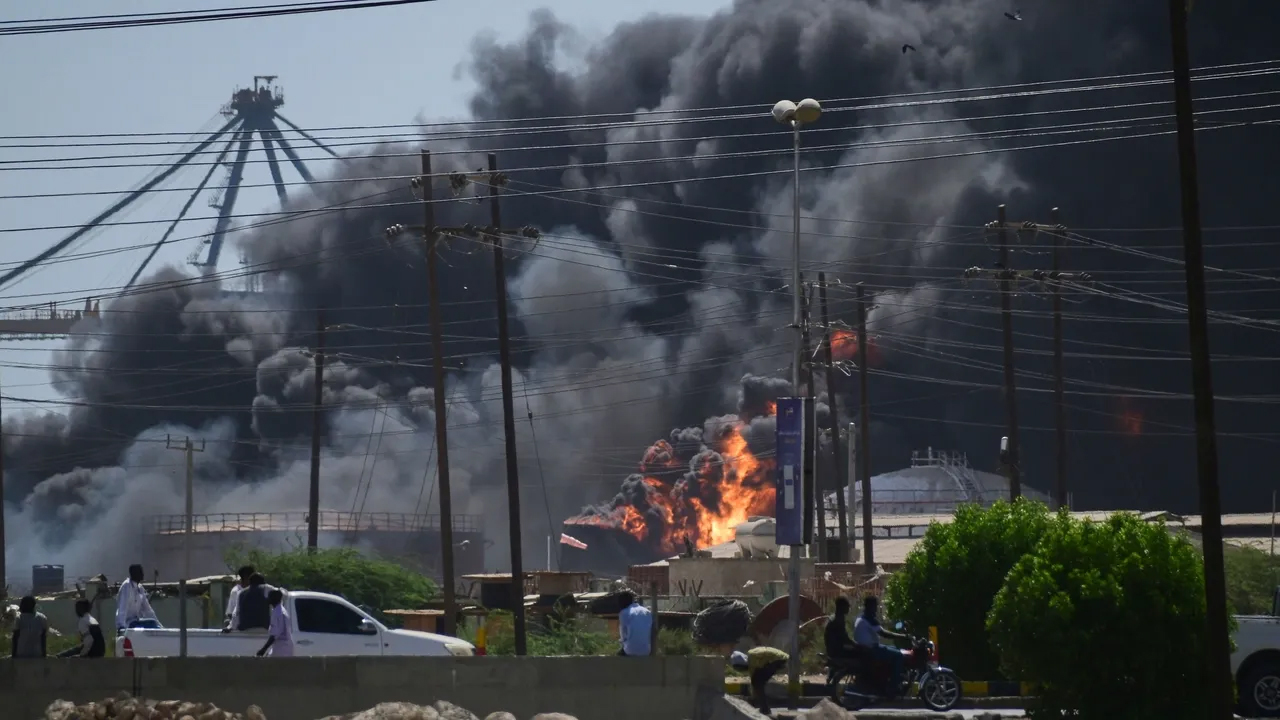 সুদানে মার্কেটে ড্রোন হামলায় ১০ জন নিহত