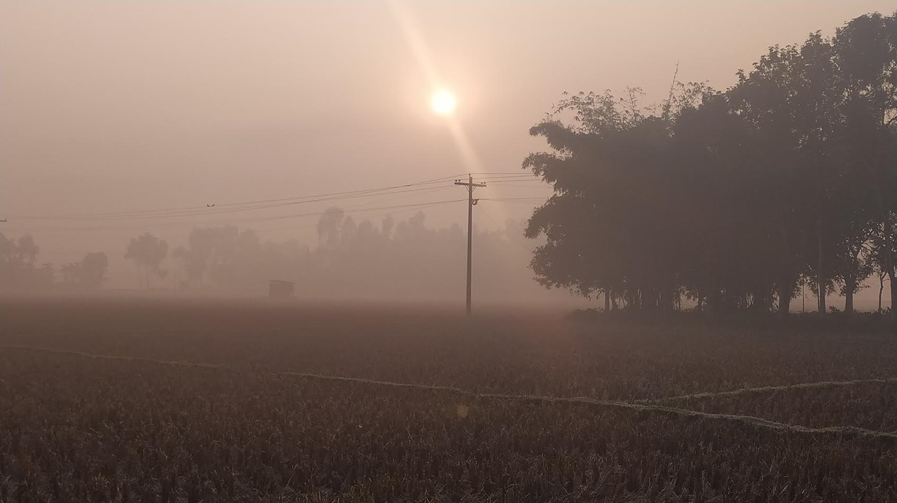 মৃদু শৈত্যপ্রবাহে কাঁপছে পঞ্চগড়