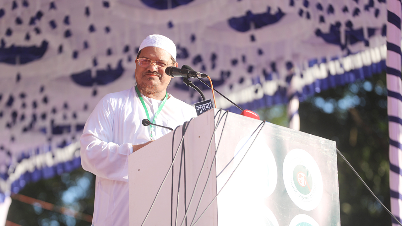 ওরা নির্বাচনকে পেছানোর জন্য পাগল হয়ে গেছে : চরমোনাই পীর