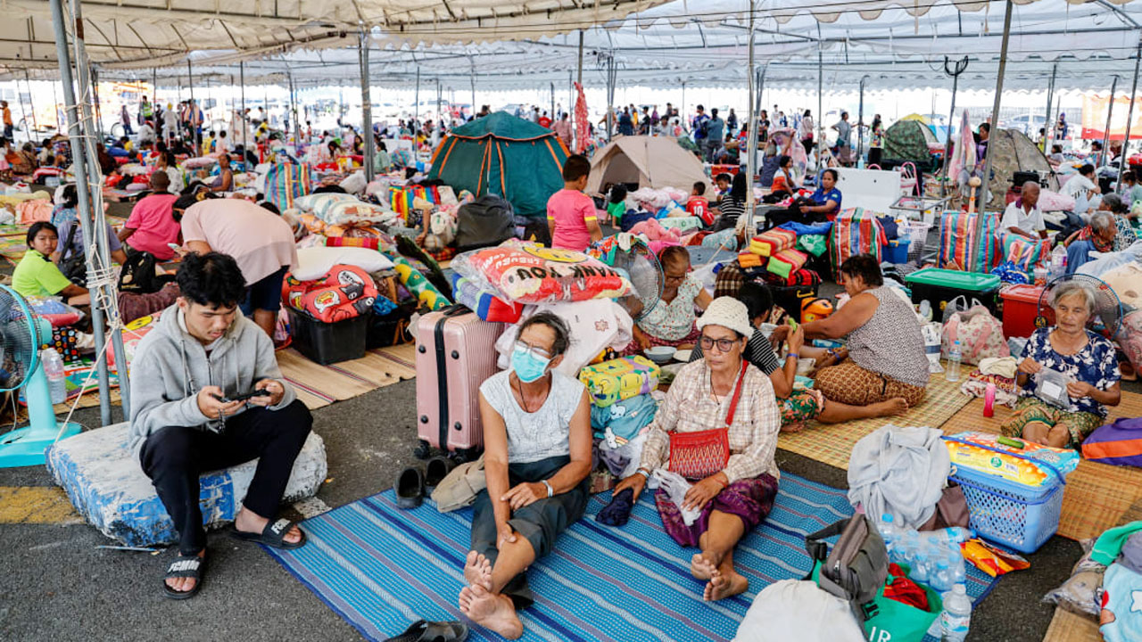থাইল্যান্ড-কম্বোডিয়া সংঘাতে বাস্তুচ্যুত ৫ লাখেরও বেশি মানুষ