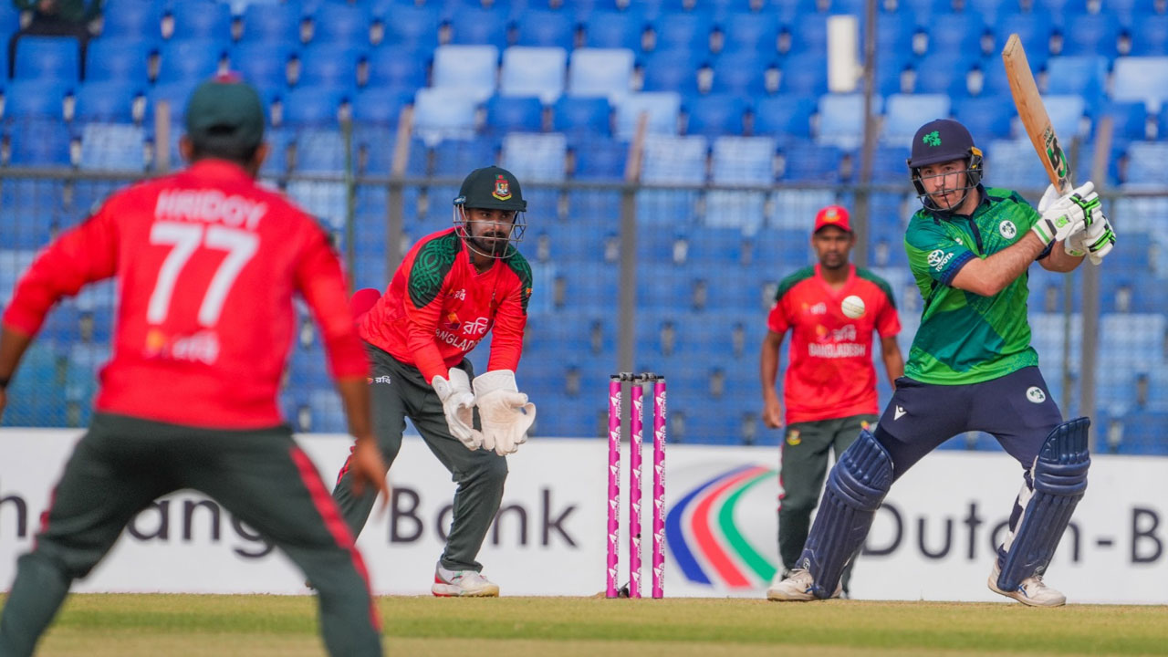 আয়ারল্যান্ডকে ১১৭ রানে অলআউট করল বাংলাদেশ