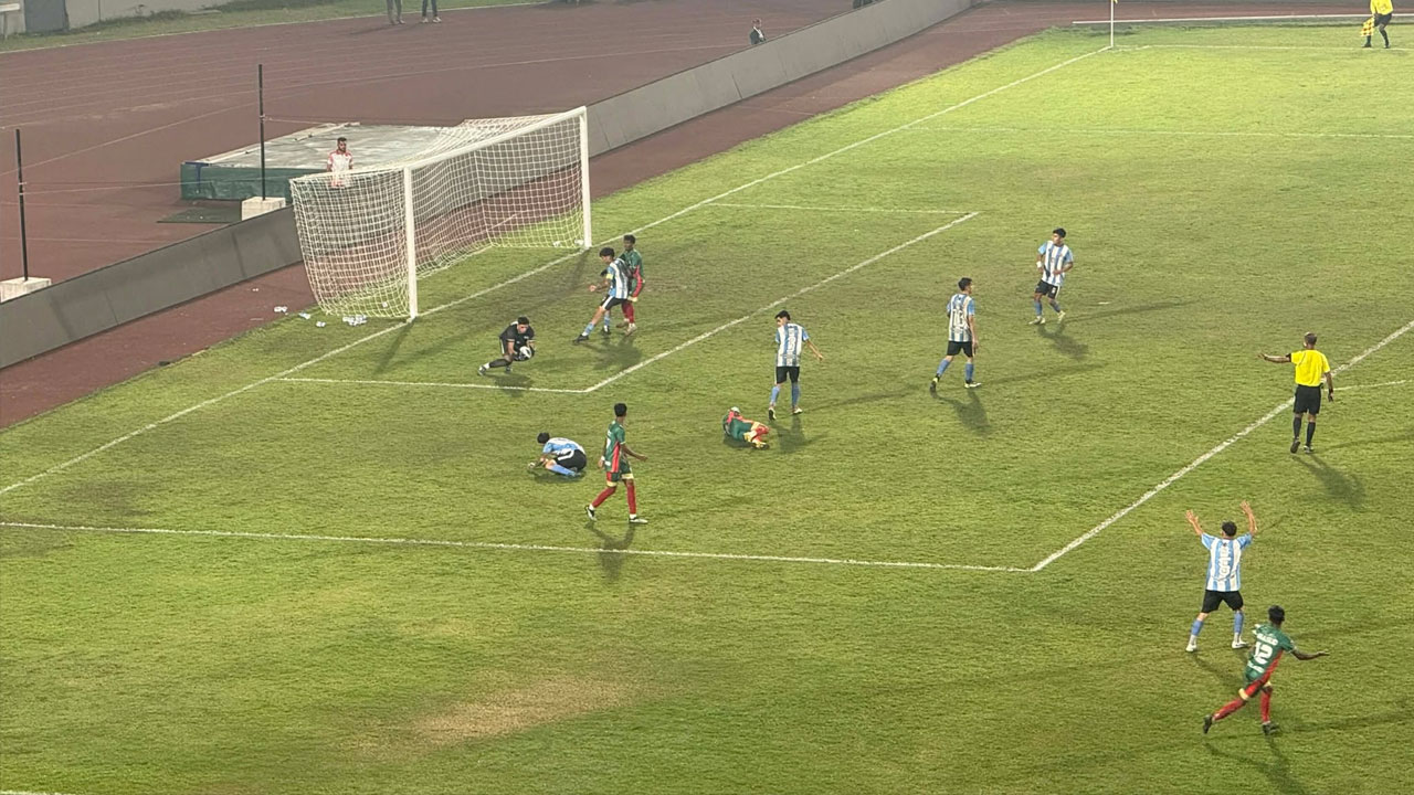 আর্জেন্টিনার ক্লাবের সঙ্গে বাংলাদেশ যুবাদের ড্র