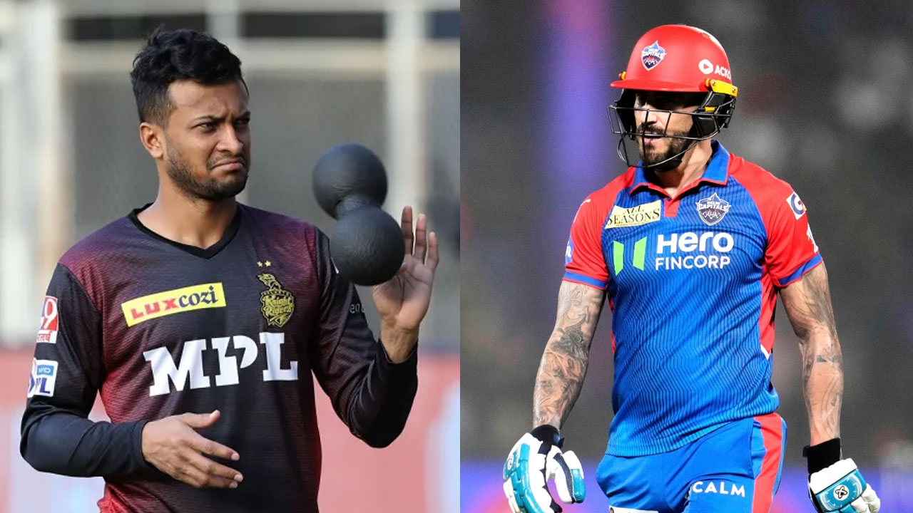 সাকিব-ডু প্লেসিসহ আইপিএল নিলামে নেই যেসব তারকা ক্রিকেটার