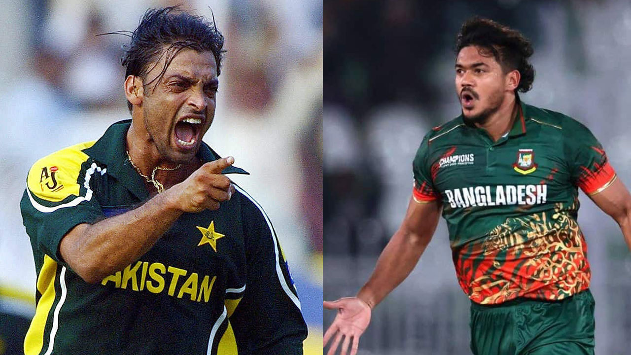 তাসকিন আমার গতির রেকর্ড ভেঙে দিক : শোয়েব আখতার