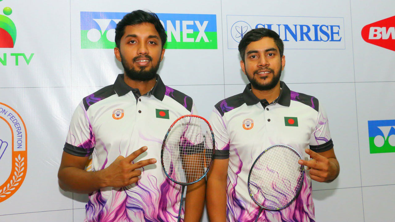আন্তর্জাতিক ব্যাডমিন্টন টুর্নামেন্টে কোয়ার্টারে বাংলাদেশের দুই জুটি