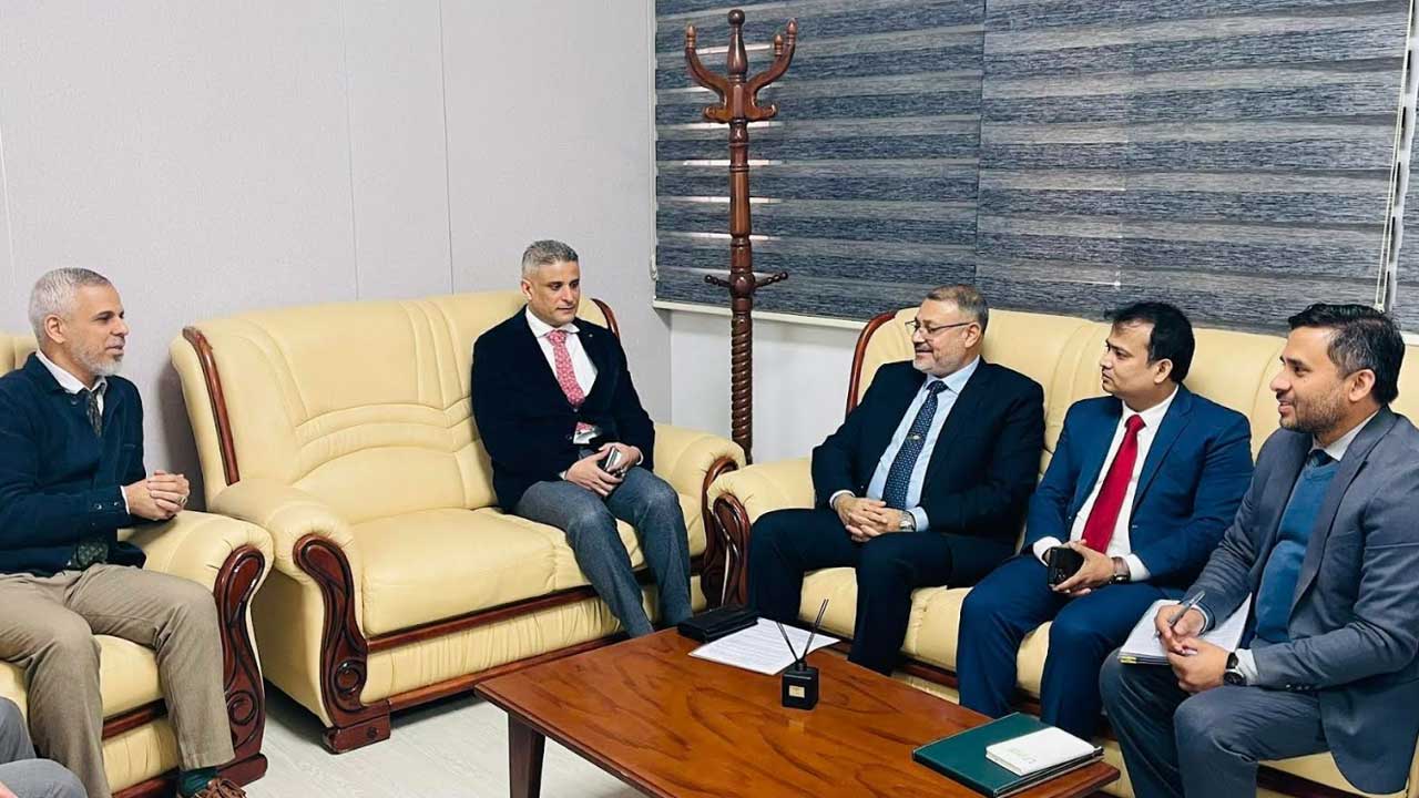 লিবিয়ার ডাকের চেয়ারম্যানের সঙ্গে রাষ্ট্রদূতের বৈঠক