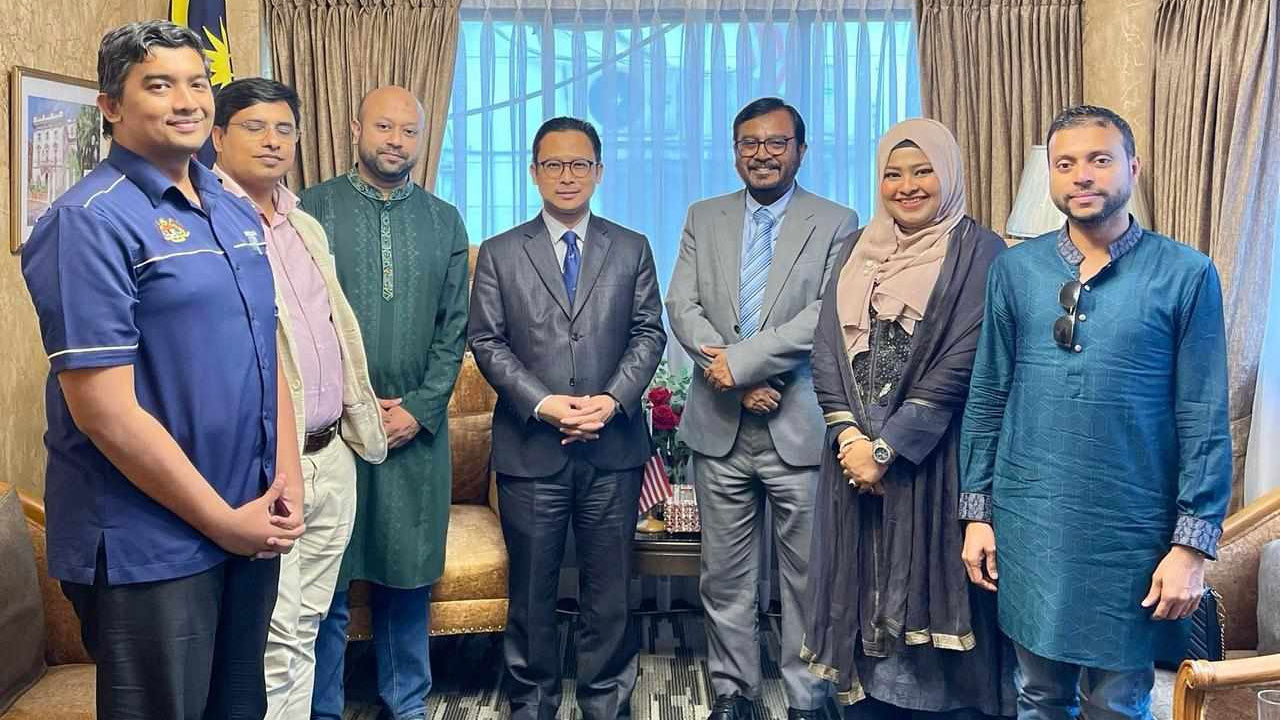 মালয়েশিয়ান হাইকমিশনারের সঙ্গে এবি পার্টি নেতাদের সৌজন্য সাক্ষাৎ