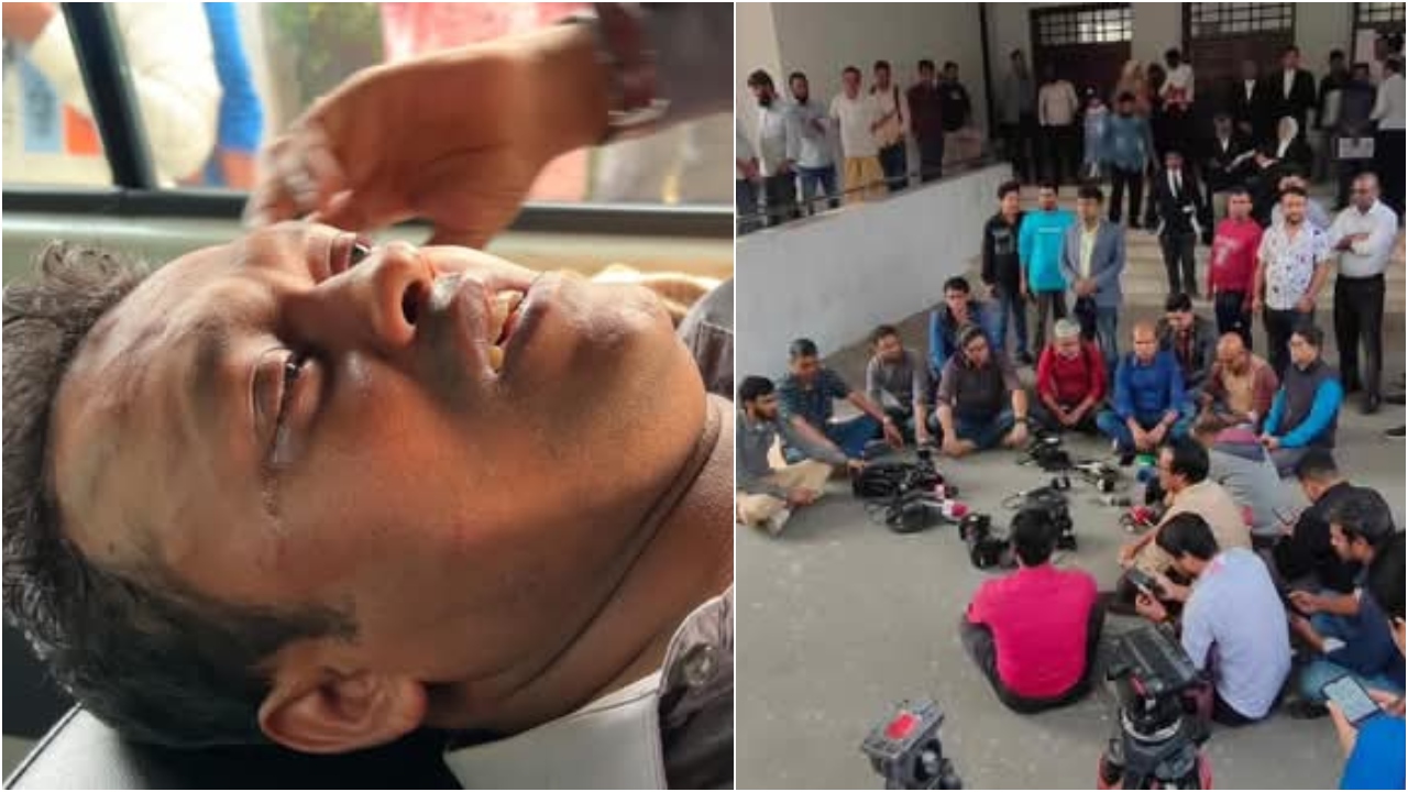 সুপ্রিম কোর্টে সাংবাদিকের ওপর হামলার ঘটনায় এসআরএফের প্রতিবাদ