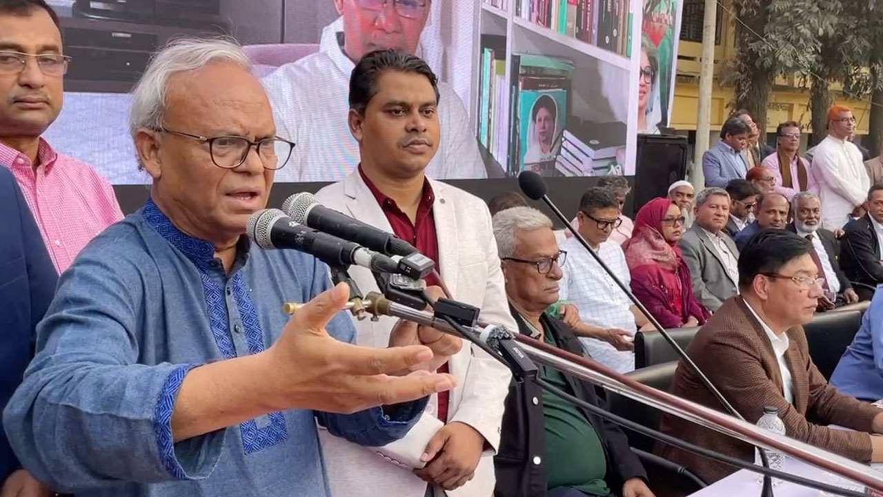 ‘এরশাদের আমলে আপনারা শেখ হাসিনার আঁচল ধরে নির্বাচনে গেছেন’