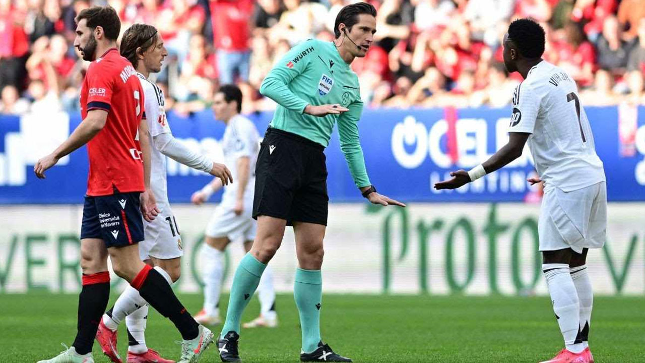 বেলিংহামের লালকার্ড, ওসাসুনার কামব্যাকে রিয়ালের ড্র