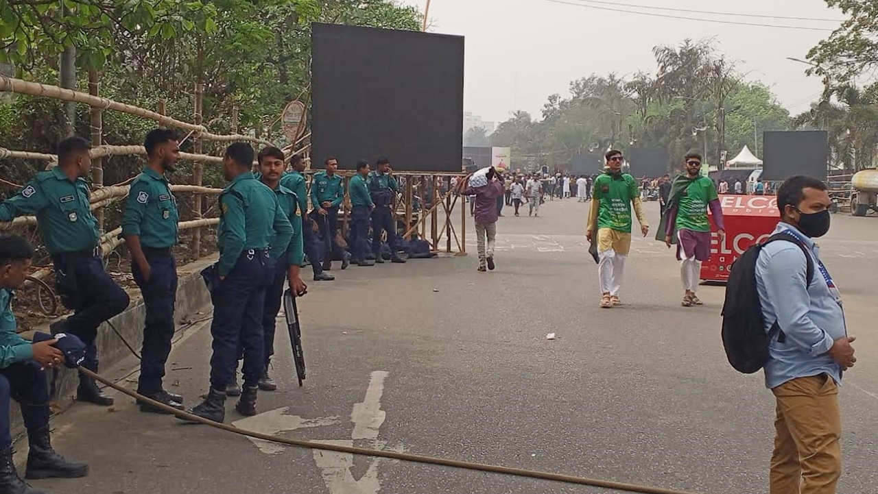 মানিক মিয়া অ্যাভিনিউতে নিরাপত্তা জোরদার