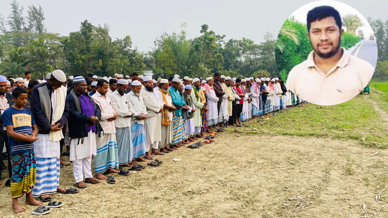 কফিনবন্দি হয়ে ফিরলেন সোহেল, অশ্রুসিক্ত নয়নে চিরবিদায়