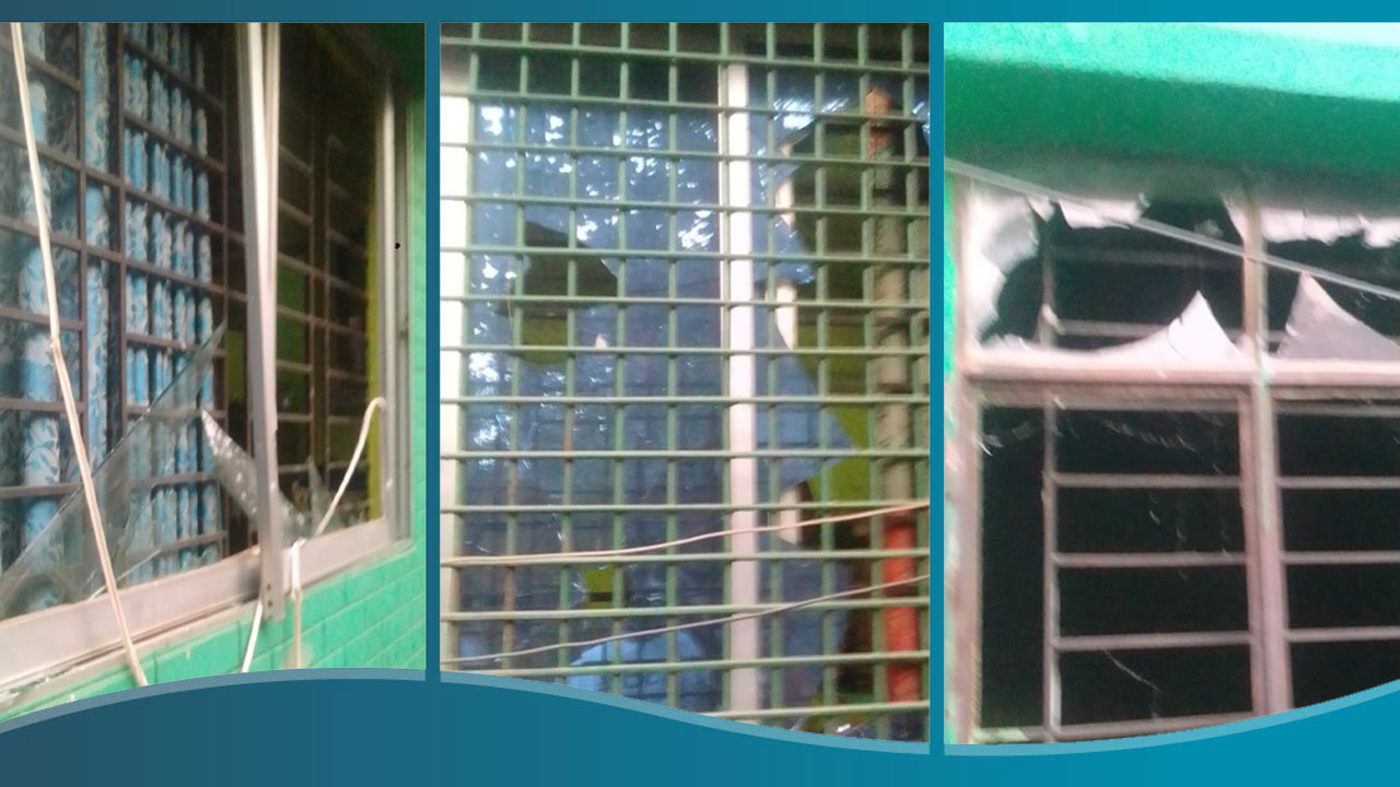 আশুলিয়ায় বসতবাড়িতে গুলি ও ভাঙচুর