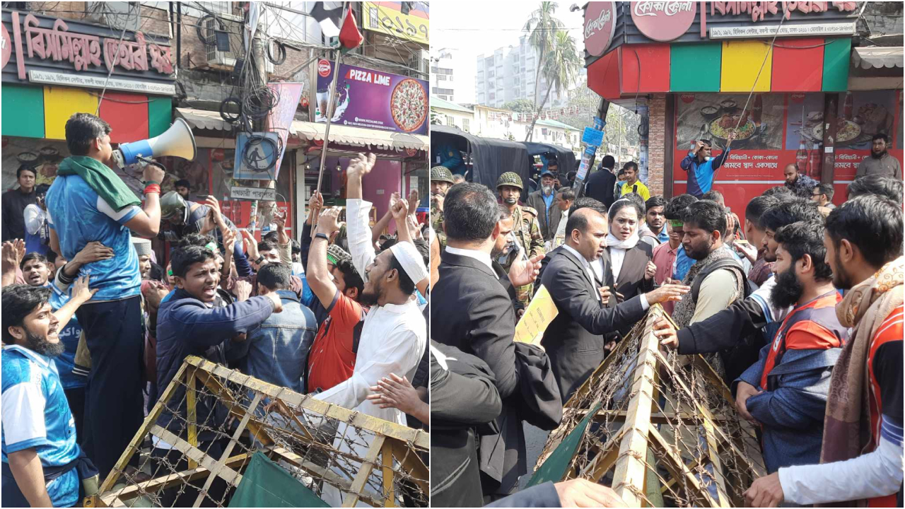 সড়ক থেকে সরলেন ঢাকা আলিয়ার শিক্ষার্থীরা