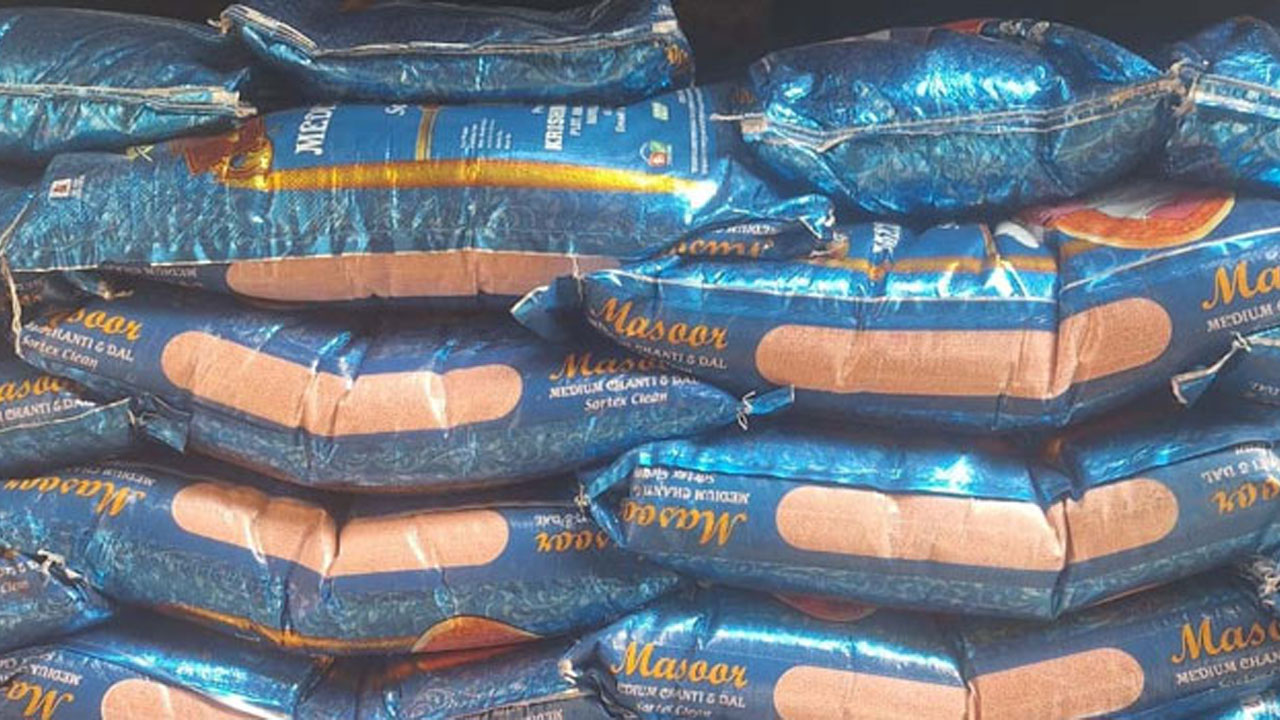 প্রথমবারের মতো ভারত থেকে আমদানি হলো মসুর ডাল