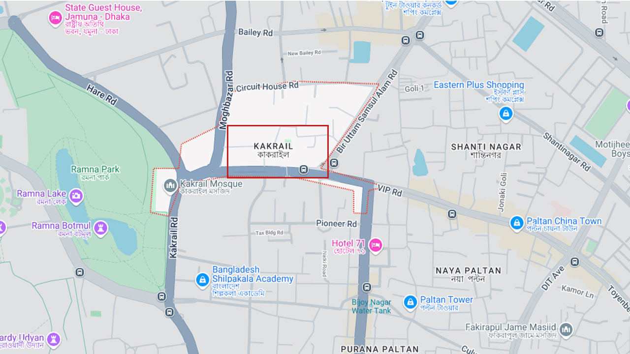 কাকরাইলে ৩ তলা থেকে পড়ে প্রাণ গেল রং মিস্ত্রির