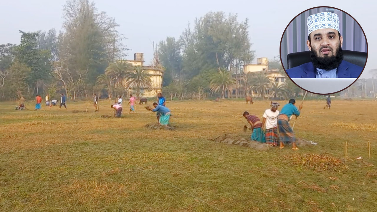 আজহারীর আগমনে পটুয়াখালীতে ব্যাপক প্রস্তুতি