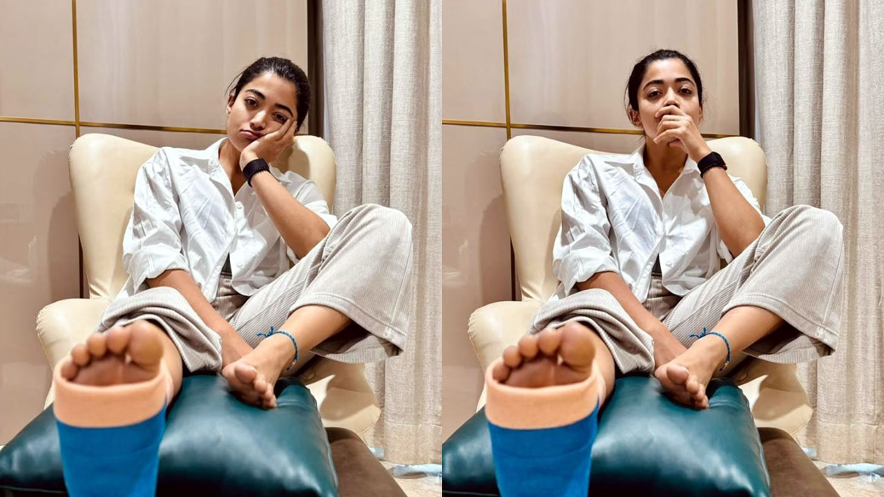 জিমে গিয়ে গুরুতর চোট, ক্ষমা চাইলেন রাশমিকা