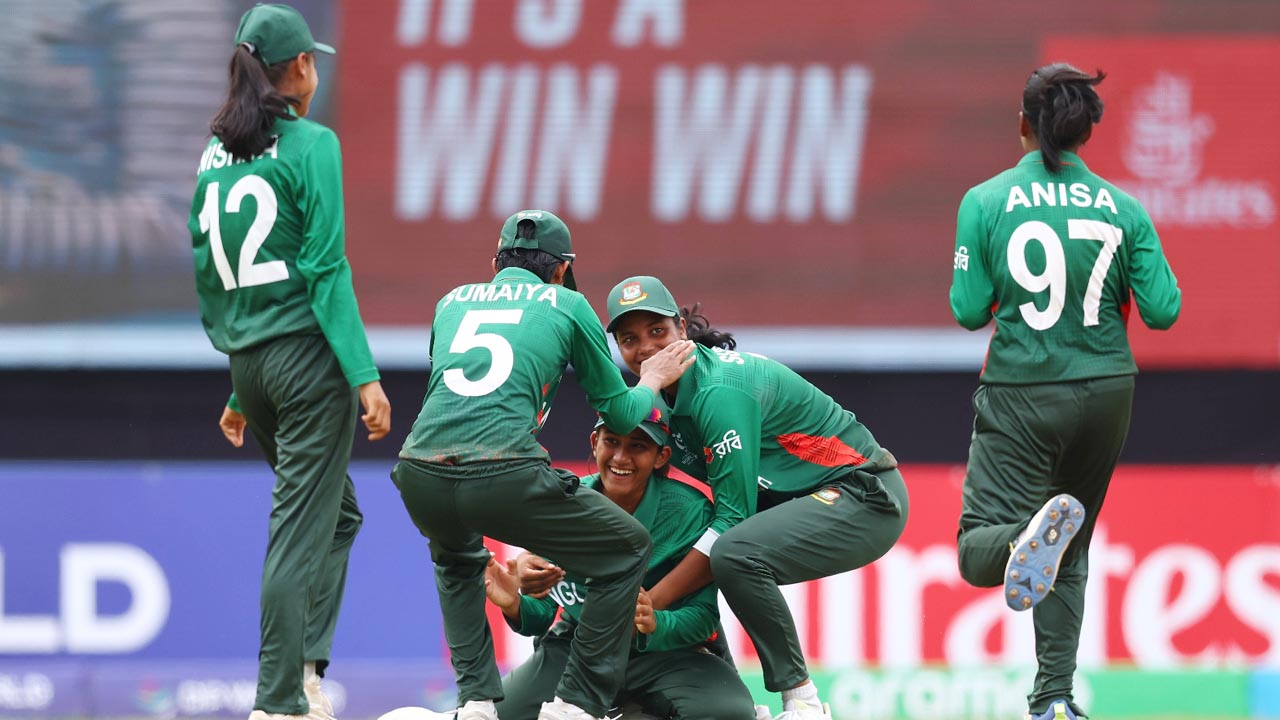 ১০ উইকেটের জয়ে বিশ্বকাপ শেষ করল বাংলাদেশ