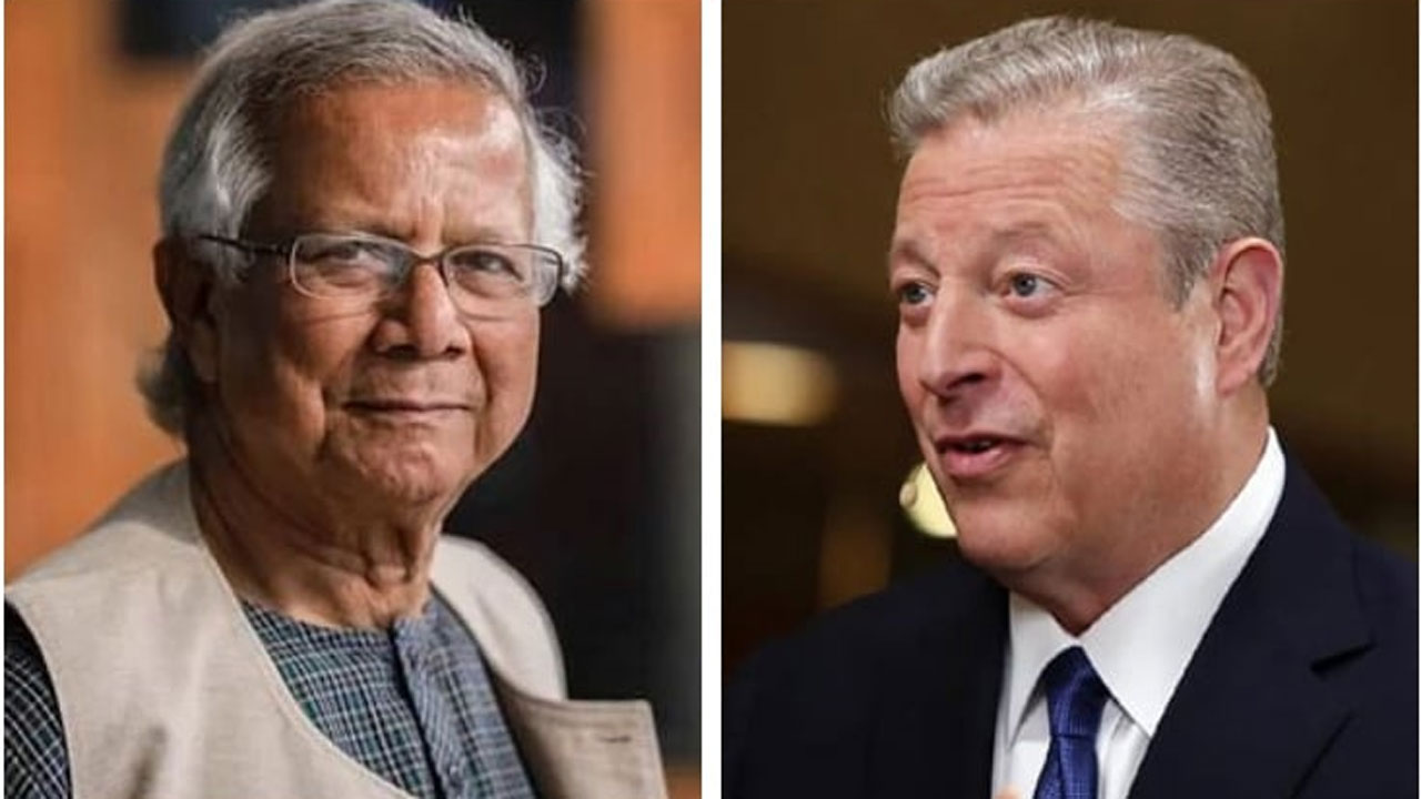 ড. ইউনূসের ‘থ্রি জিরো’ আন্দোলনের প্রশংসায় আল গোর