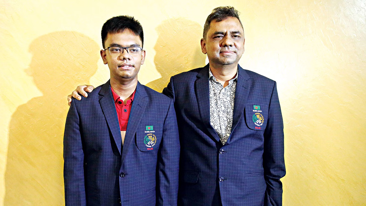 প্রয়াত গ্র্যান্ডমাস্টার জিয়ার ছেলের পাশে বিসিবি