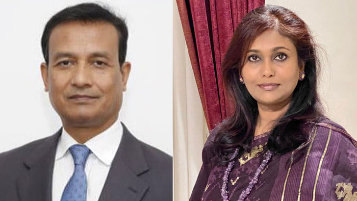 ওয়াশিংটনে নতুন দূত আরিফুল ইসলাম, জেনেভায় নাহিদা সোবহান