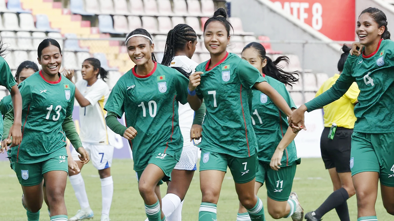 লঙ্কানদের ৯-১ গোলে উড়িয়ে দিলো বাংলাদেশ