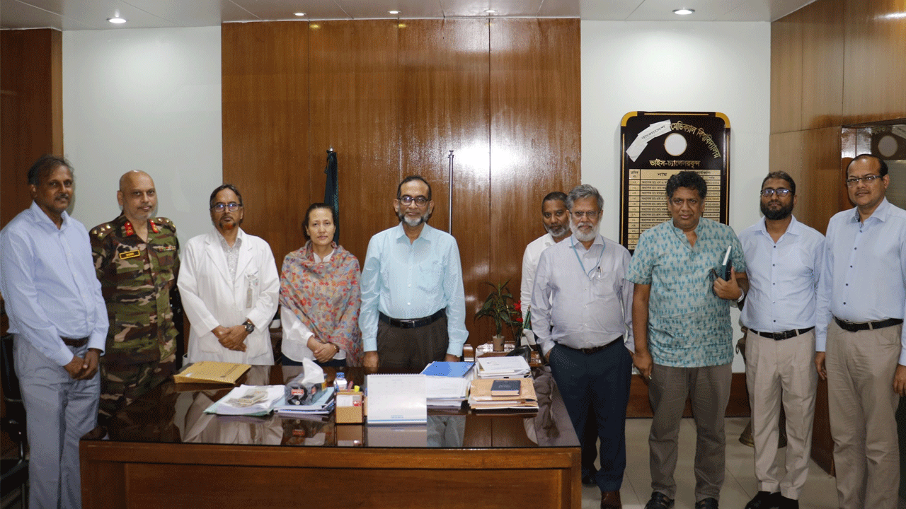 ‘সংক্রমণ প্রতিরোধে’ বিএমইউকে জাতীয় মডেল হিসেবে গড়বে ডব্লিউএইচও
