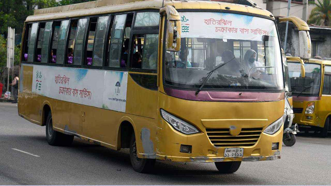 হাতিরঝিলে চক্রাকার বাসে ‘র্যাপিড পাস’ কার্ডে ভাড়া আদায় শুরু রোববার