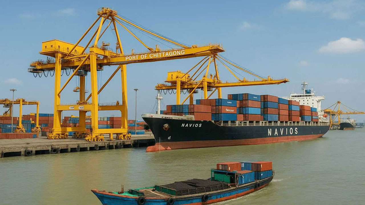 ড্রাইডক দায়িত্ব নেওয়ার পর চট্টগ্রাম বন্দরে কন্টেইনার হ্যান্ডলিং বেড়েছে