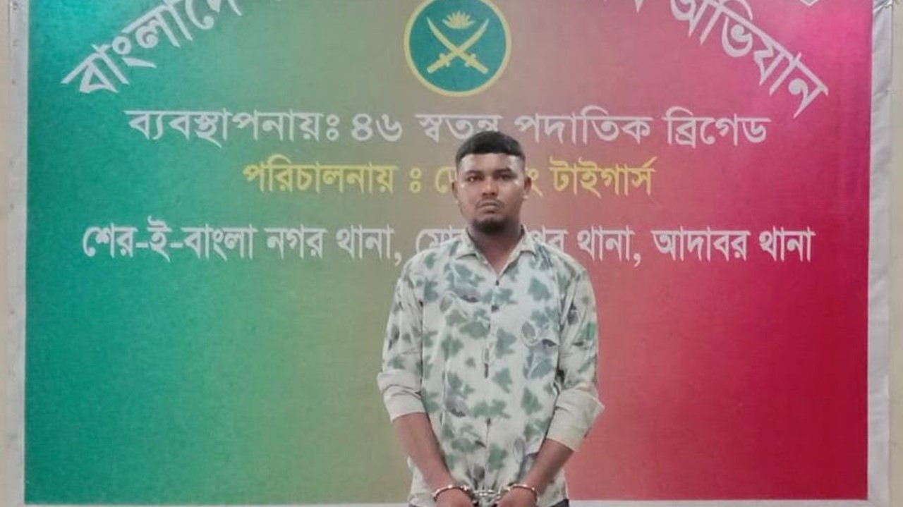 মোহাম্মদপুরের ‘কিশোর গ্যাং লিডার’ ফালান যৌথবাহিনীর হাতে গ্রেপ্তার