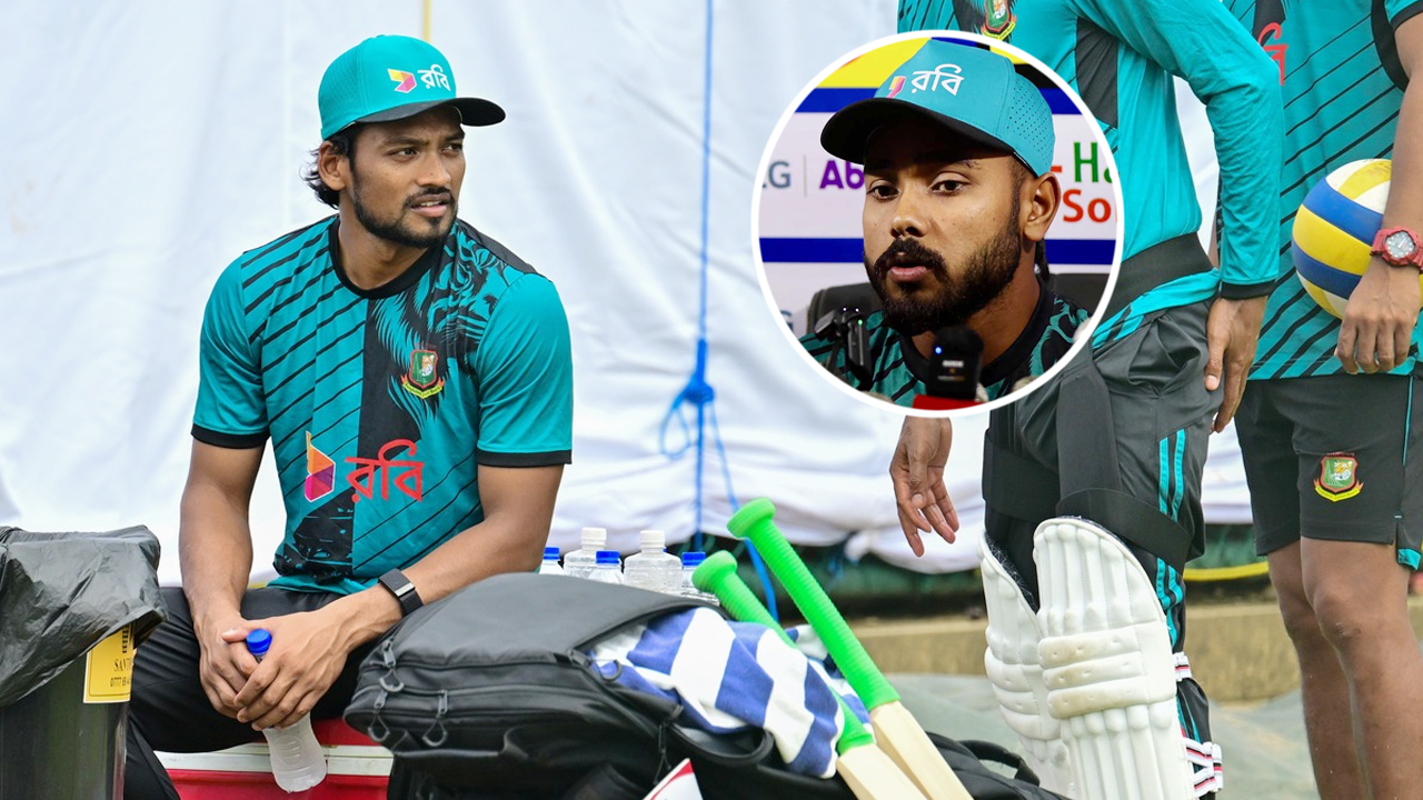 তৃতীয় ওয়ানডের আগে শান্ত’র চোট নিয়ে জানালেন ইমন