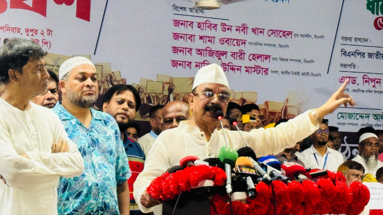 সংসদ নির্বাচন আটকানোর শক্তি কারো নেই : গয়েশ্বর