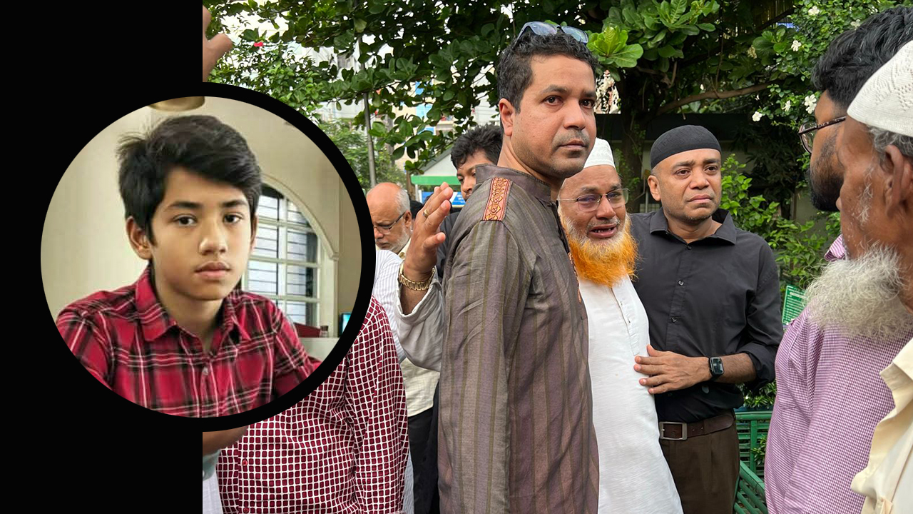 মা ও বোনের ইচ্ছায় ঢাকাতেই জারিফের দাফন সম্পন্ন