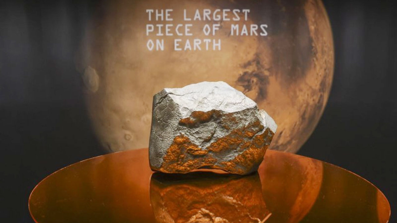 মঙ্গল গ্রহ থেকে আসা পাথর বিপুল দামে বিক্রি হলো নিউইয়র্কে