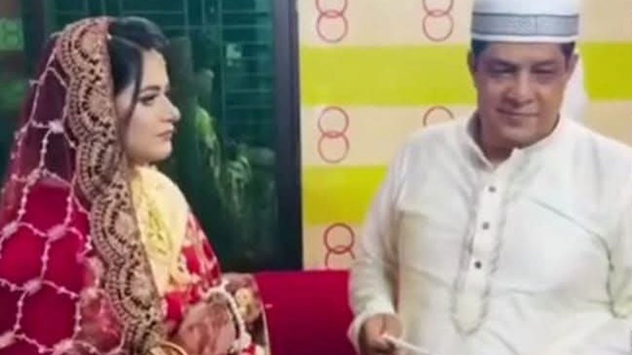 ২৬ বছর কারাভোগ শেষে মুক্তি পেয়ে মালাবদল করলেন ৬০ বছরের শিবির নাছির