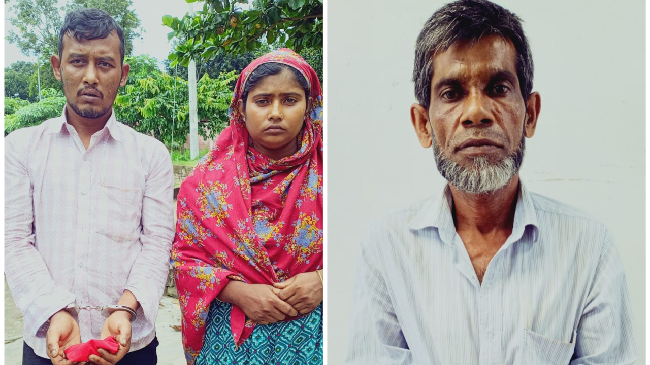 নাটোরে মাদক বিক্রির সময় স্বামী-স্ত্রীসহ আটক ৩