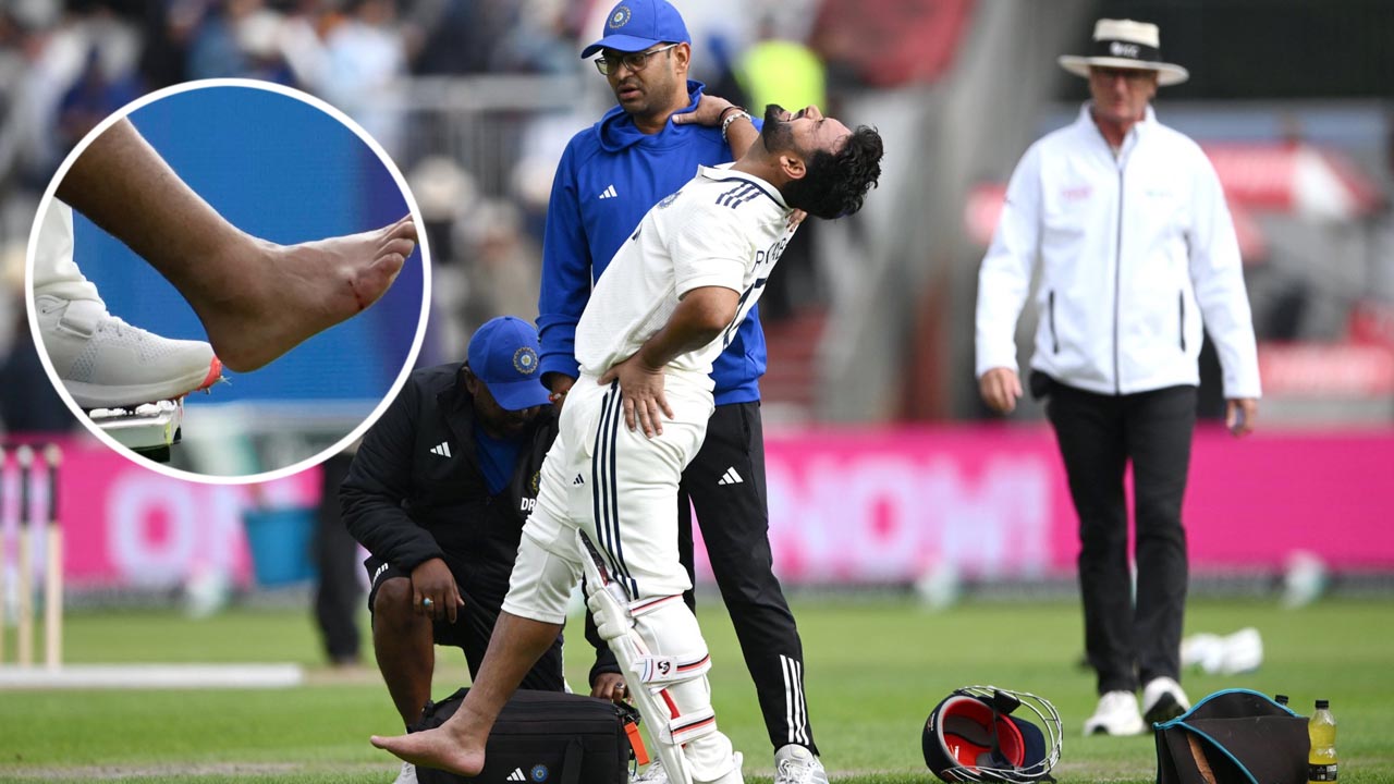 পায়ের পাতার হাড় ভাঙার শঙ্কা, ঋষভ পান্তের চোট কতটা গুরুতর