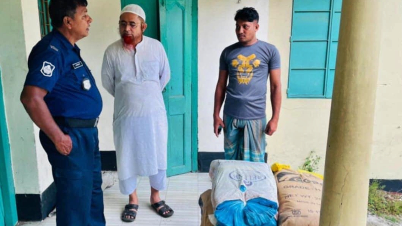 ভৈরবে ১৫০ কেজি নিষিদ্ধ পলিথিন জব্দ