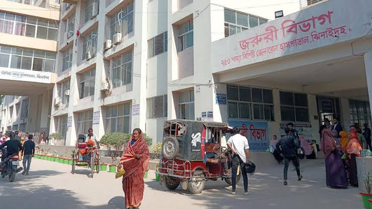 ঝিনাইদহে পিকআপভ্যানের ধাক্কায় ইজিবাইকের যাত্রী নিহত