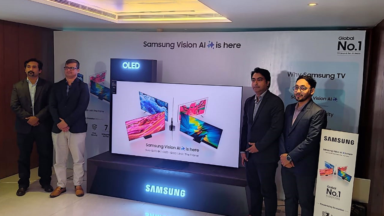 ভিশন এআই প্রযুক্তির নতুন যুগে স্যামসাং টিভি